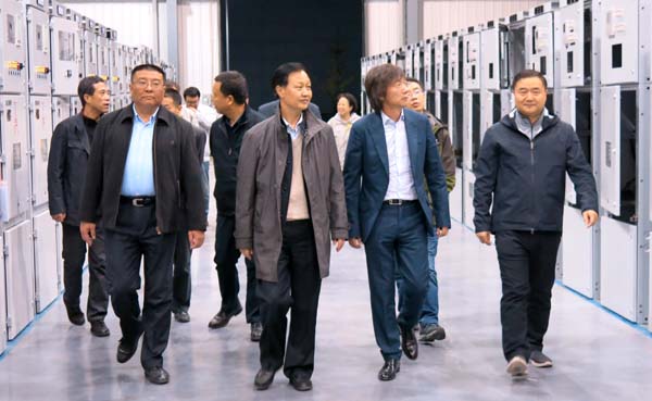 寧波菲仕公司總裁任文杰一行赴長(zhǎng)城電工參觀交流，共探技術(shù)創(chuàng)新合作新機(jī)遇